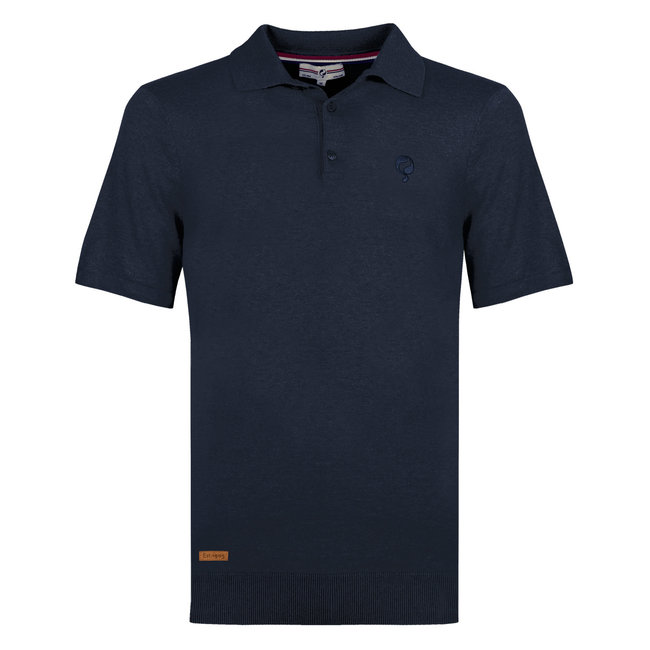 Men's Polo Zoutelande - Denim Blue