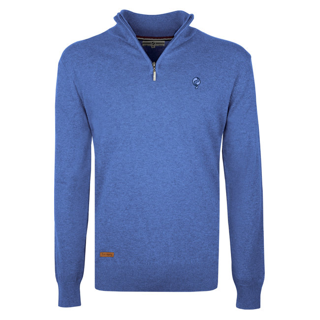 Men's Pullover Kralingen - Mid Blue