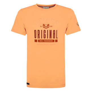 Q1905 Heren T-shirt Duinzicht - Abrikoos