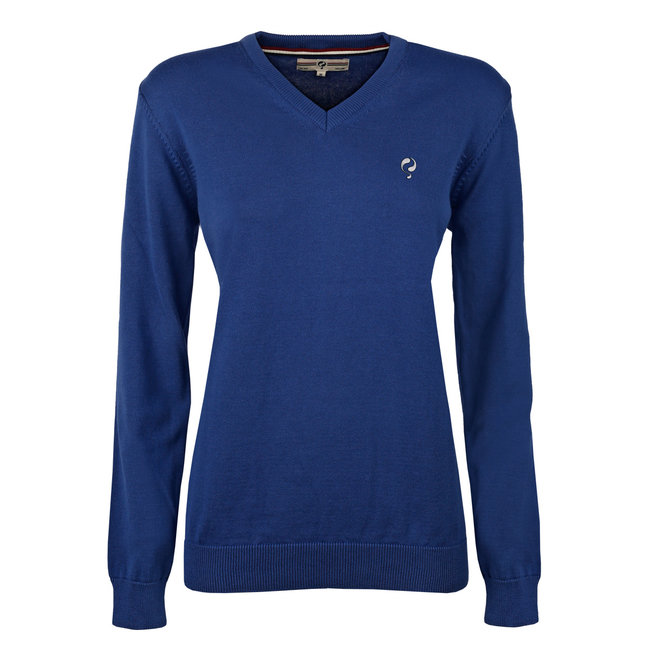 Dames Pullover V-neck Rosewood Skydiver / Lime Navy