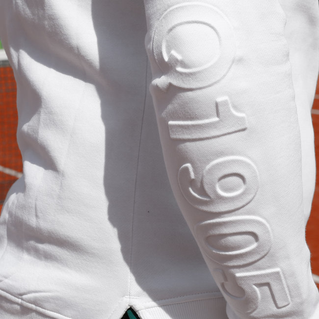 Heren Q Hooded Jacket M - White