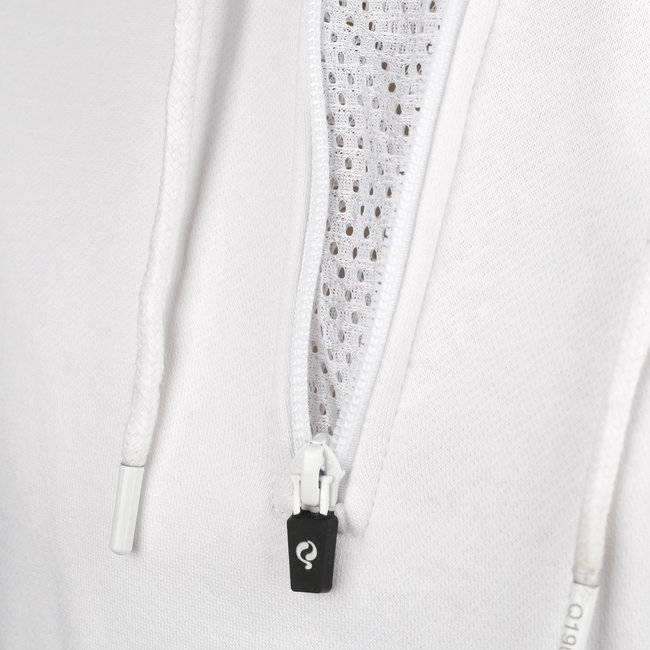 Dames Q Hooded Jacket W - White