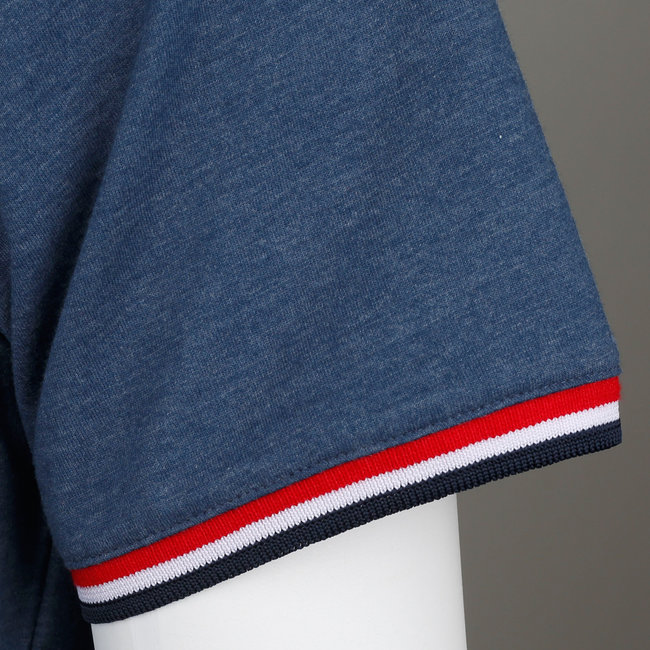 Heren T-shirt Katwijk - Poederblauw