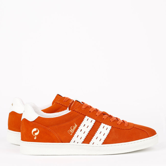 Heren Sneaker Medal - Oranje/Wit