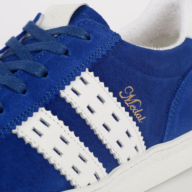 Men's Sneaker Medal - Royal Blue/White