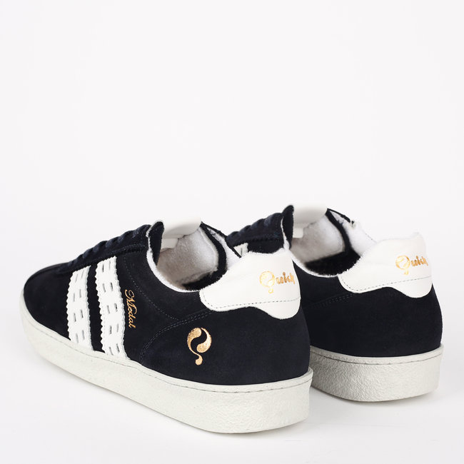 Men's Sneaker Medal - Dark Blue/White