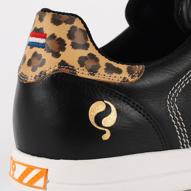 Ladies Golf Shoe Fairway - Black/Leopard