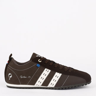 Q1905 Men's Sneaker Typhoon SP - Dark Brown/White