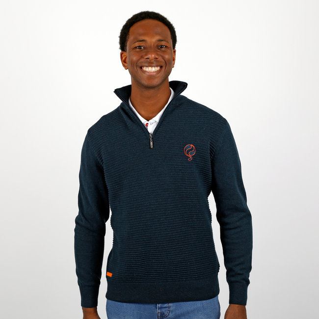 Men's Sweater Woudrichem - Denim Blue
