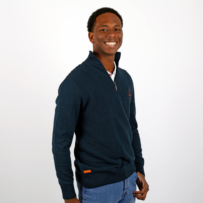 Men's Sweater Woudrichem - Denim Blue