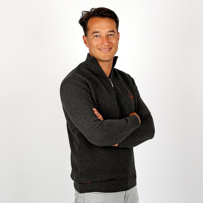 Men's Sweater Woudrichem - Anthracite