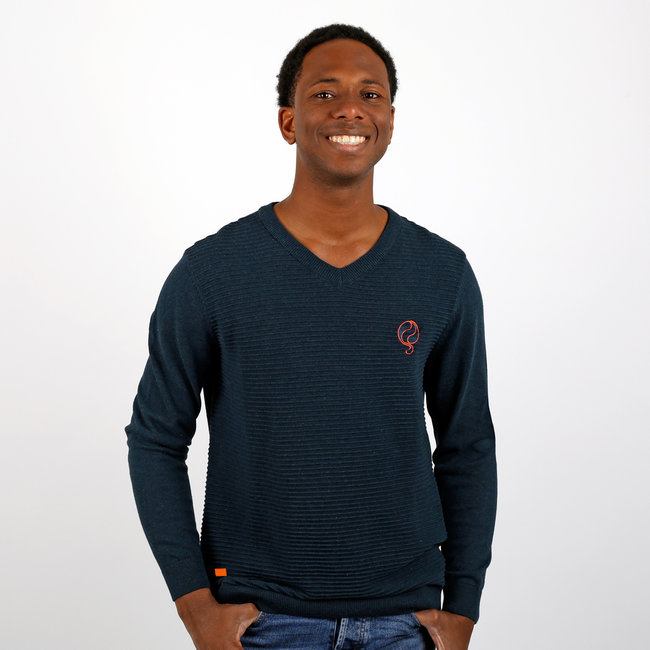 Men's Sweater Aalsmeer - Denim Blue