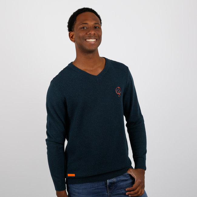 Men's Sweater Aalsmeer - Denim Blue
