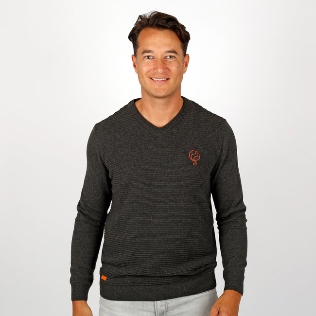 Men's Sweater Aalsmeer - Anthracite