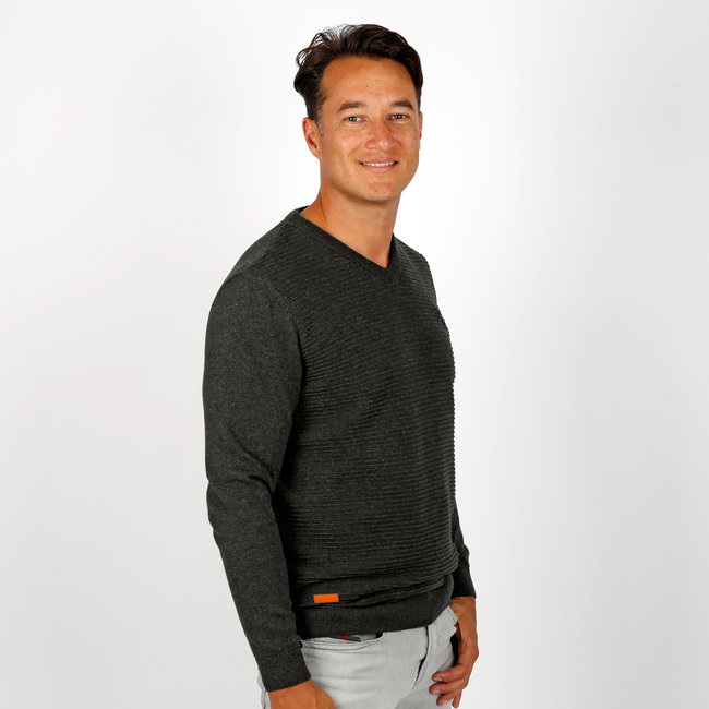 Men's Sweater Aalsmeer - Anthracite