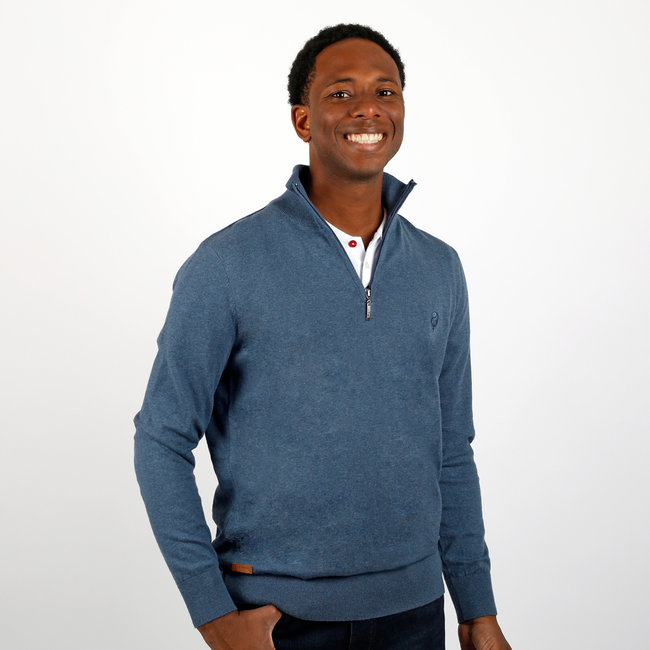 Men's Sweater Kralingen - Light Denim Blue