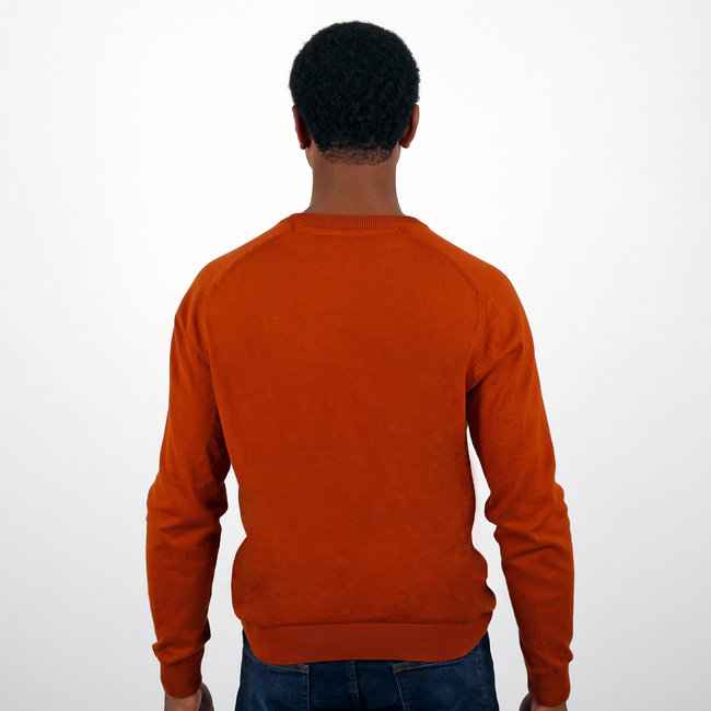 Men's Sweater Heemskerk - Rust Orange