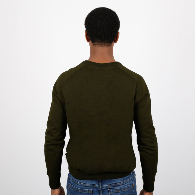 Men's Sweater Heemskerk - Dark Army Green