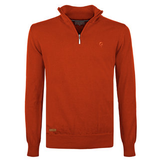 Q1905 Men's Sweater Kralingen - Rust Orange
