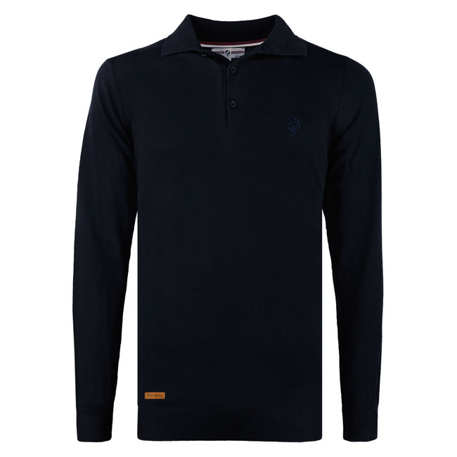 Q1905 Men's Pullover Lunteren - Donkerblauw