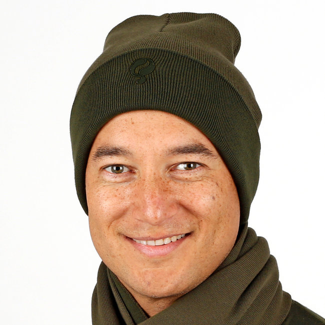 Heren Muts Dokkum - Legergroen