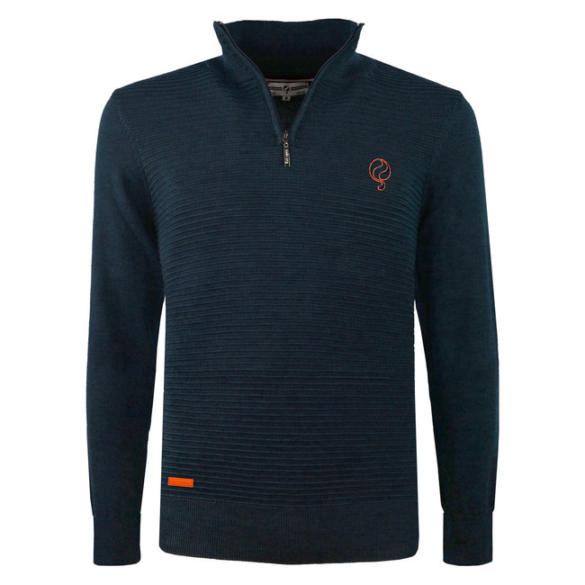 Q1905 Men's Sweater Woudrichem - Denim Blue