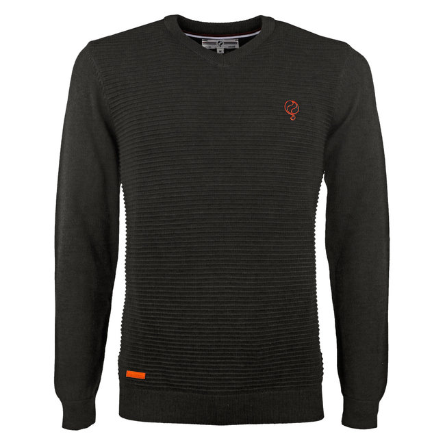 Q1905 Men's Sweater Aalsmeer - Anthracite
