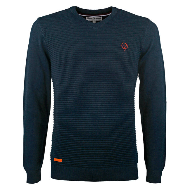 Q1905 Men's Sweater Aalsmeer - Denim Blue