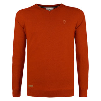 Q1905 Men's Sweater Heemskerk - Rust Orange