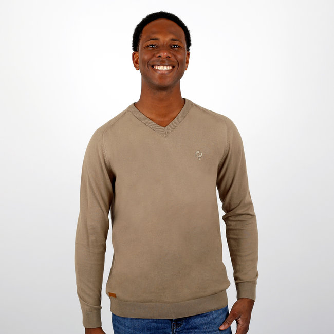 Men's Sweater Heemskerk - Medium Brown