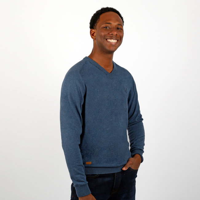 Men's Sweater Heemskerk - Light Denim Blue