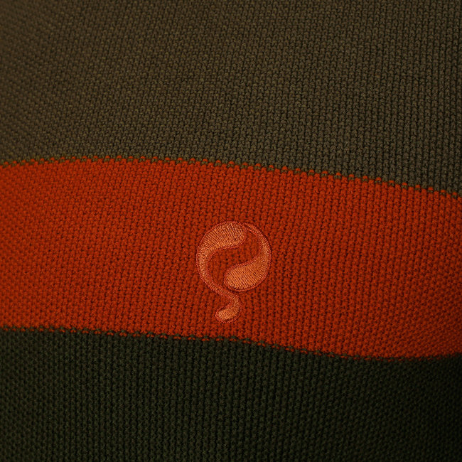 Men's Sweater Eemnes - Dark Army Green/Army Green