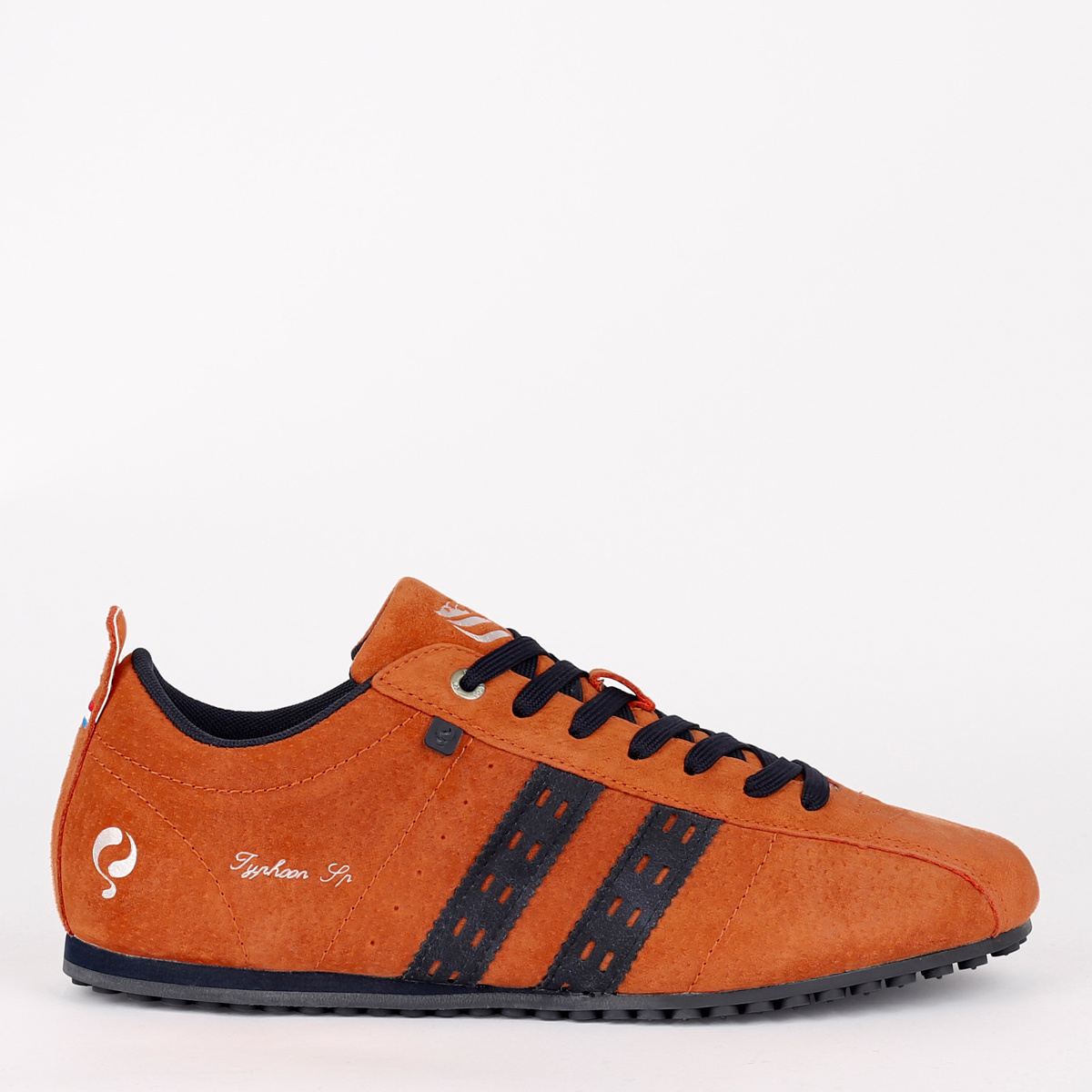 Quick-Q1905 Sale tot 50% | Heren Sneaker Typhoon SP | Roest Oranje/Donkerblauw online kopen