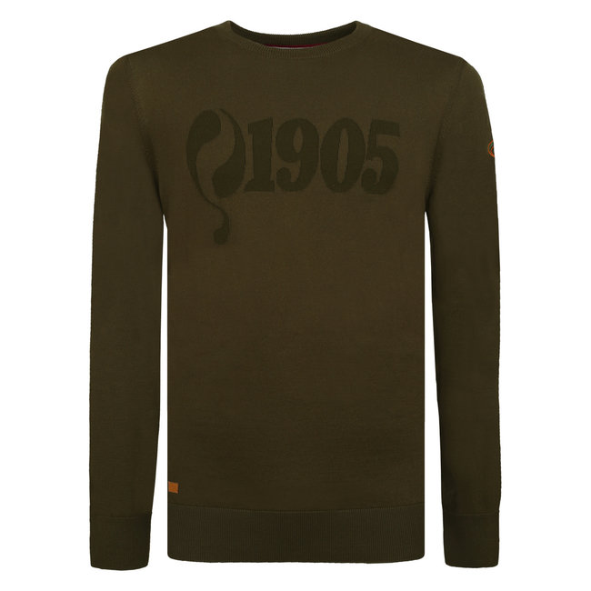 Q1905 Men's Sweater Bleiswijk - Army Green