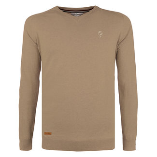 Q1905 Men's Sweater Heemskerk - Medium Brown