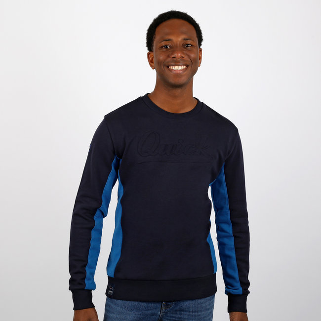 Men's Sweater Voorhout - Dark Blue/Royal Blue