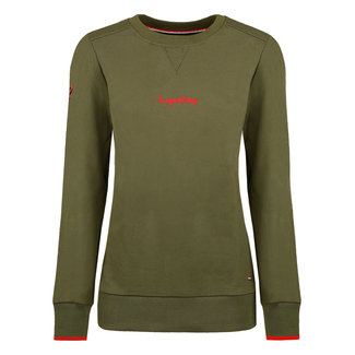 Q1905 Women's Sweater Vijfhuizen - Army Green