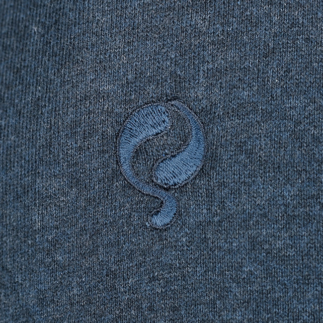 Heren Trui Kralingen - Licht Denim Blauw