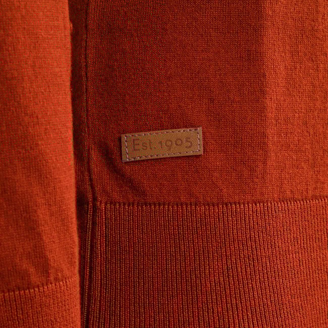 Men's Sweater Kralingen - Rust Orange