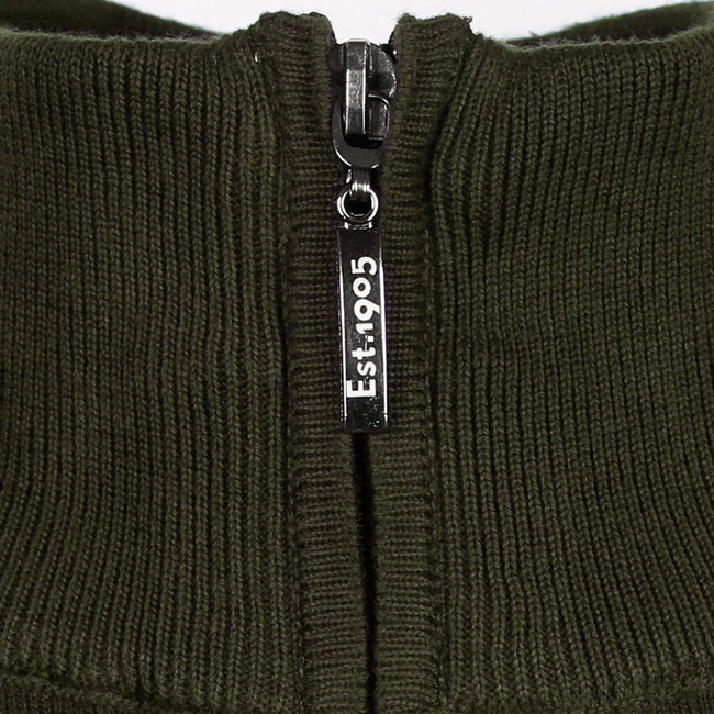 Heren Trui Kralingen - Legergroen