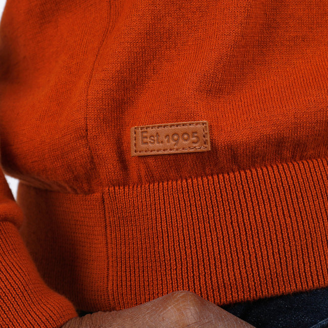 Heren Trui Heemskerk - Roest Oranje