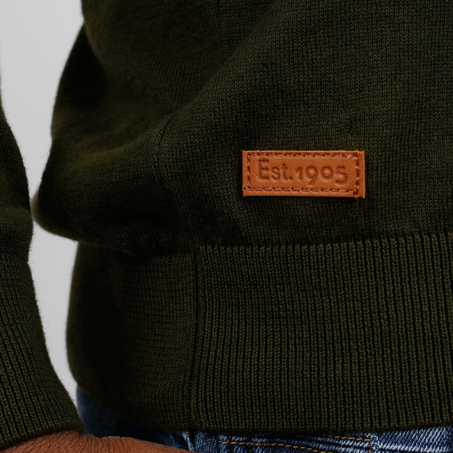 Men's Sweater Heemskerk - Dark Army Green