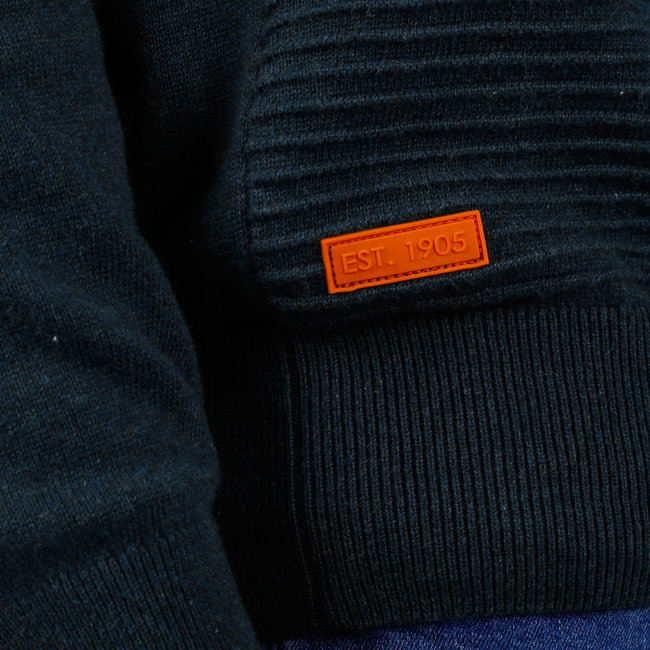 Heren Trui Woudrichem - Denim Blauw