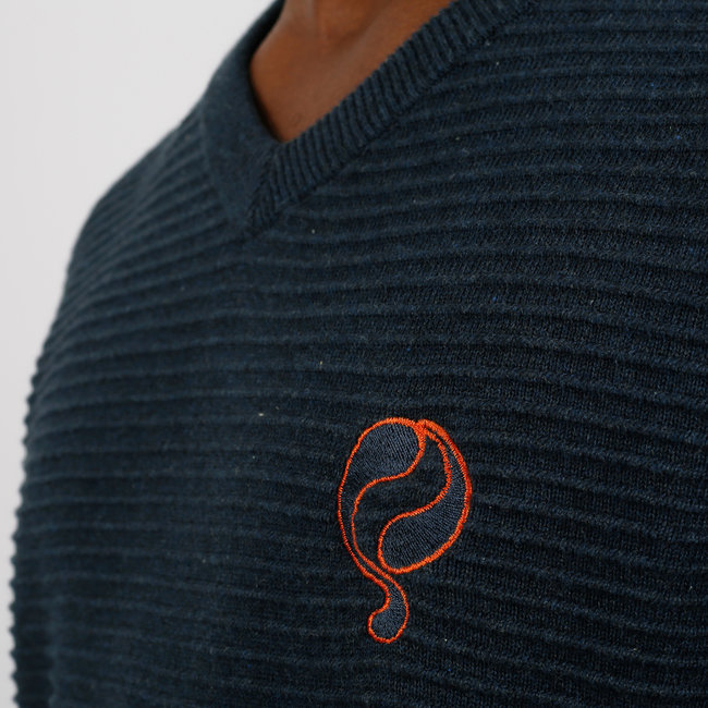 Men's Sweater Aalsmeer - Denim Blue