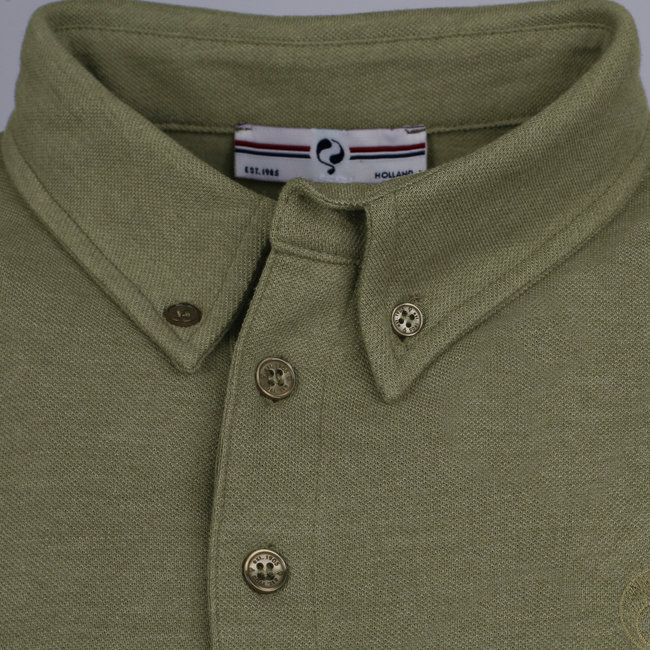 Heren Polo Oosterwijk - Licht Legergroen
