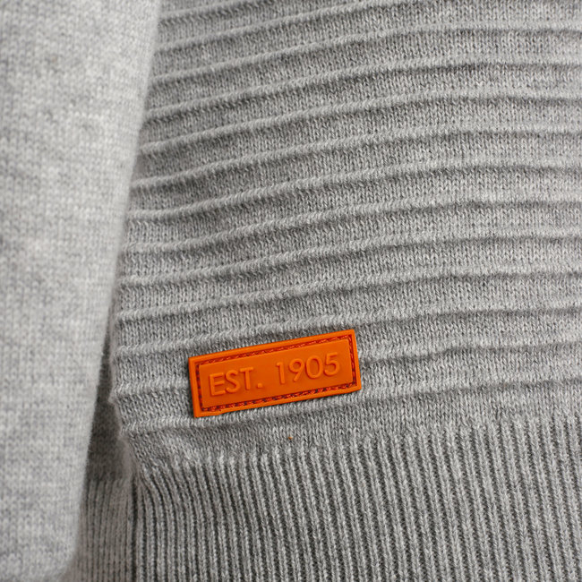 Heren Trui Woudrichem - Lichtgrijs