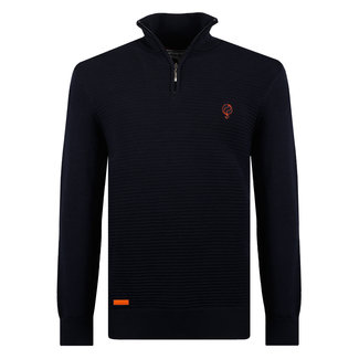 Q1905 Men's Sweater Woudrichem - Dark Blue