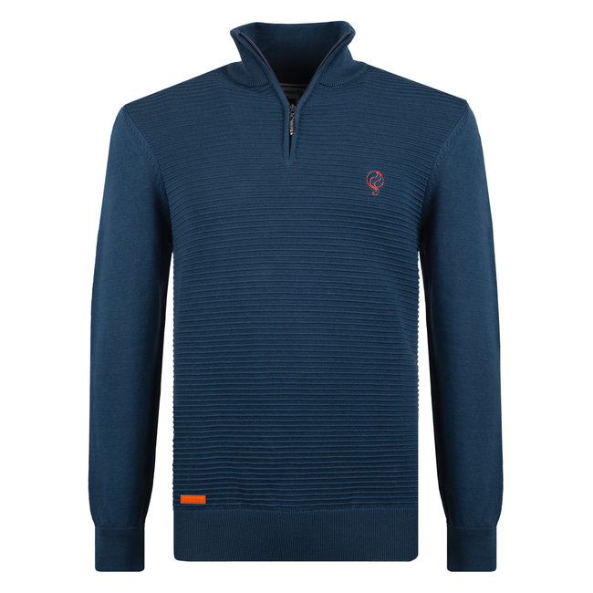 Q1905 Men's Pullover Woudrichem - Marine Blue