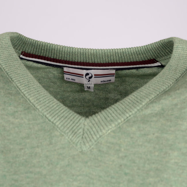 Men's Sweater Heemskerk - Oasis Green/Light Green/Light Beige