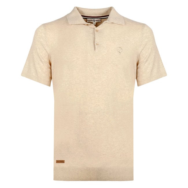 Men's Polo Zoutelande - Light Beige